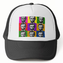 Abraham Lincoln Art Gifts---Unique 9 Photos Hat