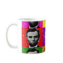 Abraham Lincoln Art Gifts---Unique 9 Photos Mug