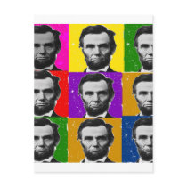 Abraham Lincoln Art Gifts---Unique 9 Photos Post Cards