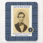 Abraham Lincoln Bicentennial Commemorative Mouse Mat