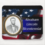Abraham Lincoln Bicentennial Commemorative Mouse Mat