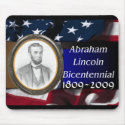 Abraham Lincoln Bicentennial Commemorative mousepads by Lincoln_Bicentennial Abraham Lincoln Bicentennial Commemorative mousepads