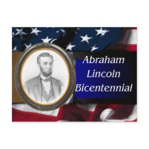 Abraham Lincoln Bicentennial Commemorative postcards