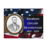 Abraham Lincoln Bicentennial Commemorative Postcard