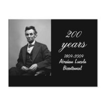 Abraham Lincoln Bicentennial Commemorative postcards