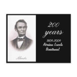 Abraham Lincoln Bicentennial Commemorative Postcard