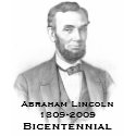Abraham Lincoln Bicentennial Commemorative t-shirts