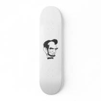 Abraham Lincoln (Black and white) Skate Decks