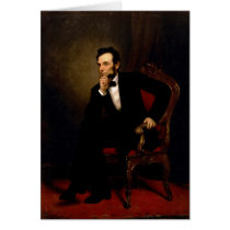 Abraham Lincoln by George Peter Alexander Healy Cards