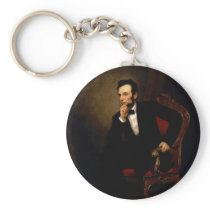 Abraham Lincoln by George Peter Alexander Healy Key Chains