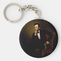 Abraham Lincoln by George Peter Alexander Healy Key Chains