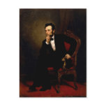 Abraham Lincoln by George Peter Alexander Healy Postcard