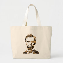 Abraham Lincoln Canvas Bag