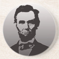 Abraham Lincoln Coaster coasters