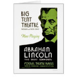 Abraham Lincoln Drama 1936 WPA cards