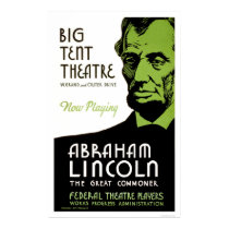 Abraham Lincoln Drama 1936 WPA posters