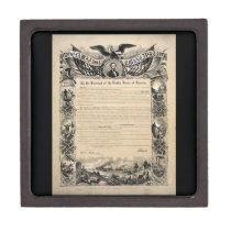Abraham Lincoln Emancipation Proclamation Gift Box premium gift boxes