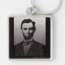 Abraham Lincoln Gettysburg Address keychains
