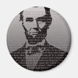 Abraham Lincoln Gettysburg Address Refrigerator Magnet