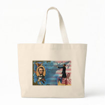 Abraham Lincoln Giving Gettysburg Address Canvas Bag
