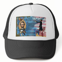 Abraham Lincoln Giving Gettysburg Address Hats