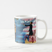 Abraham Lincoln Giving Gettysburg Address Mug