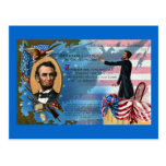 Abraham Lincoln Giving Gettysburg Address Post Card
