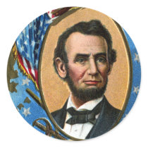 Abraham Lincoln Giving Gettysburg Address Sticker
