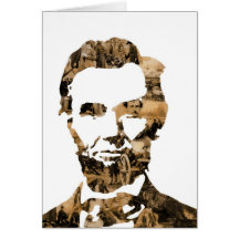 Abraham Lincoln Greeting Card