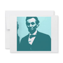 Abraham Lincoln invitations by Incatneato Abraham Lincoln invitations