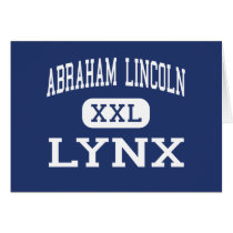Abraham Lincoln - Lynx - High - Council Bluffs cards