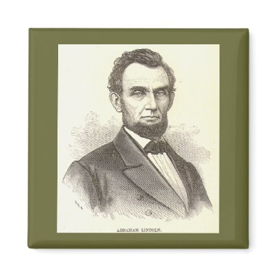 Abraham Lincoln Magnet by pilgrim90020