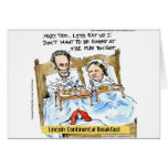 Abraham Lincoln & Mary Todd Breakfast In Bed cards
