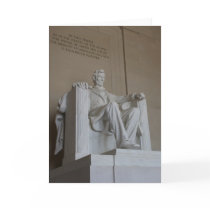 Abraham Lincoln Memorial greeting card