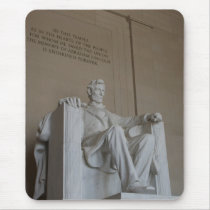 Abraham Lincoln Memorial Washington DC mousepad
