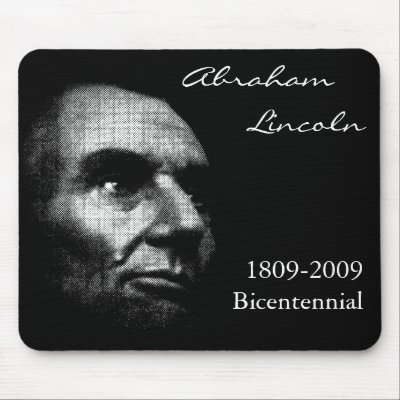Abraham Lincoln Mouse Mats by spacedust
