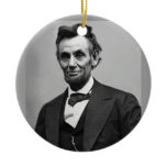 Abraham Lincoln Christmas Tree Ornaments