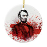 Abraham Lincoln Christmas Ornament