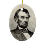 Abraham Lincoln Christmas Ornaments