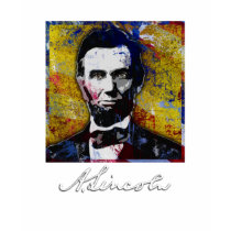 Abraham Lincoln - Painting t-shirts