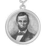 abraham lincoln personalized necklace