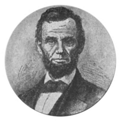 abraham lincoln photo party plate Fuji_plate abraham lincoln photo party plate Fuji_plate