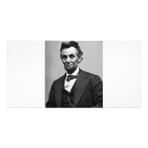 Abraham Lincoln Photo Card