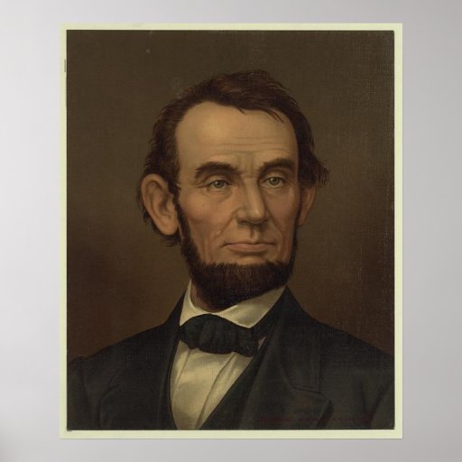 Abraham Lincoln Picture Framed Print  Zazzle