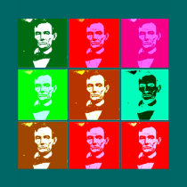 Abraham Lincoln Pop Art T-shirts, Sweats