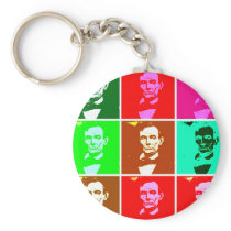 Abraham Lincoln Pop Art T-shirts, Sweats Key Chains