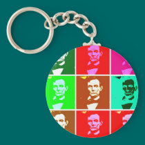 Abraham Lincoln Pop Art T-shirts, Sweats keychains