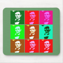 Abraham Lincoln Pop Art T-shirts, Sweats Mouse Pads