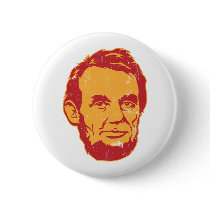 Abraham Lincoln Portrait Button