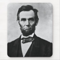 Abraham Lincoln Portrait by Alexander Gardner Mouse Pad